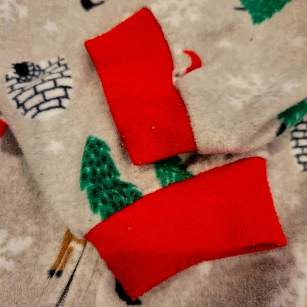 Fleece Long Sleeve Footie Pajama Bundle Size 18 Months